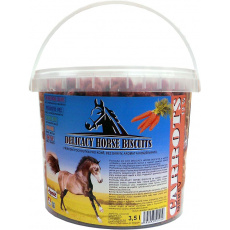 Apetit - DELICACY HORSE BISCUITS - CARROTS 3,5 l akce