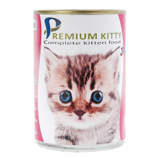 Apetit - PREMIUM KITTY konzerva pro koťata - JUNIOR se zeleninou 410g