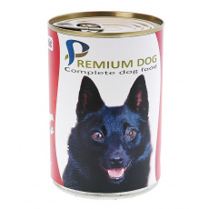 AKCE Apetit - PREMIUM DOG hovězí konzerva pro psy 410g