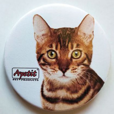 Apetit - reklamní placka - kočka 1
