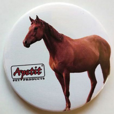 Apetit - reklamní placka - kůň 6