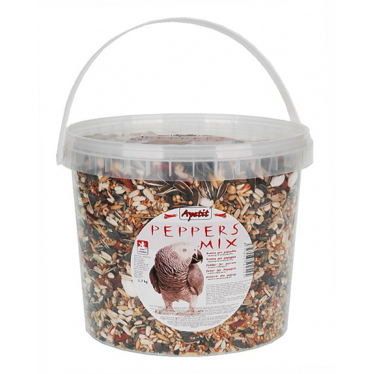 Apetit - PEPPERS MIX pro papoušky s papričkami 1,7kg