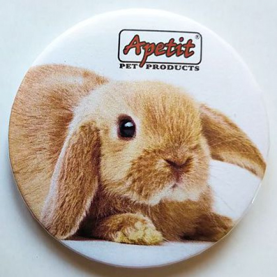 Apetit - reklamní placka - králík 2