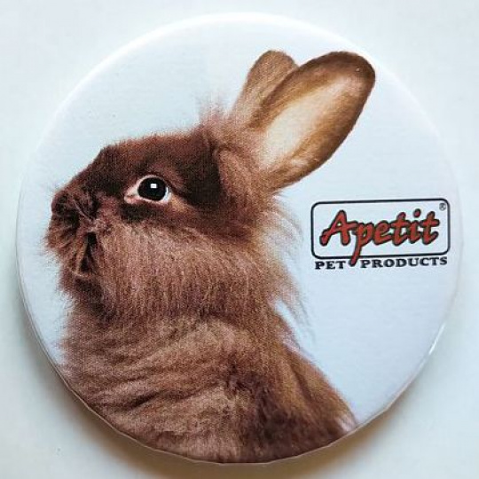 Apetit - reklamní placka - králík 3