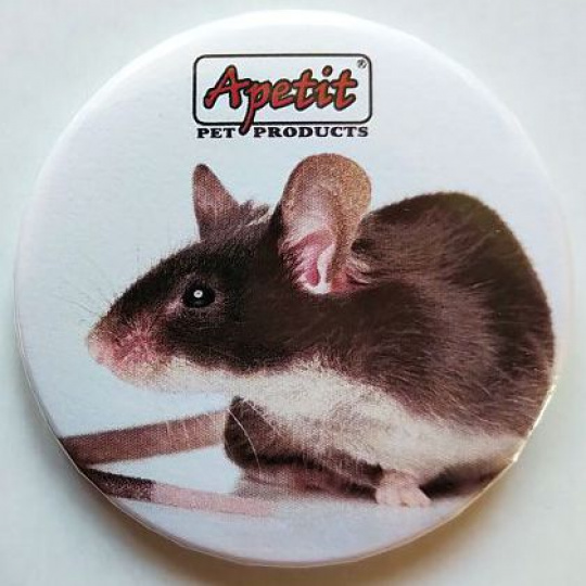 Apetit - reklamní placka - myš 1