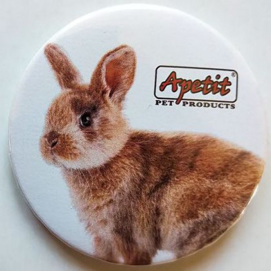 Apetit - reklamní placka - králík 12