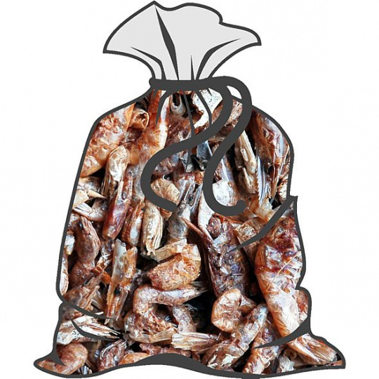 Krevety (běžné balení 16,5kg)